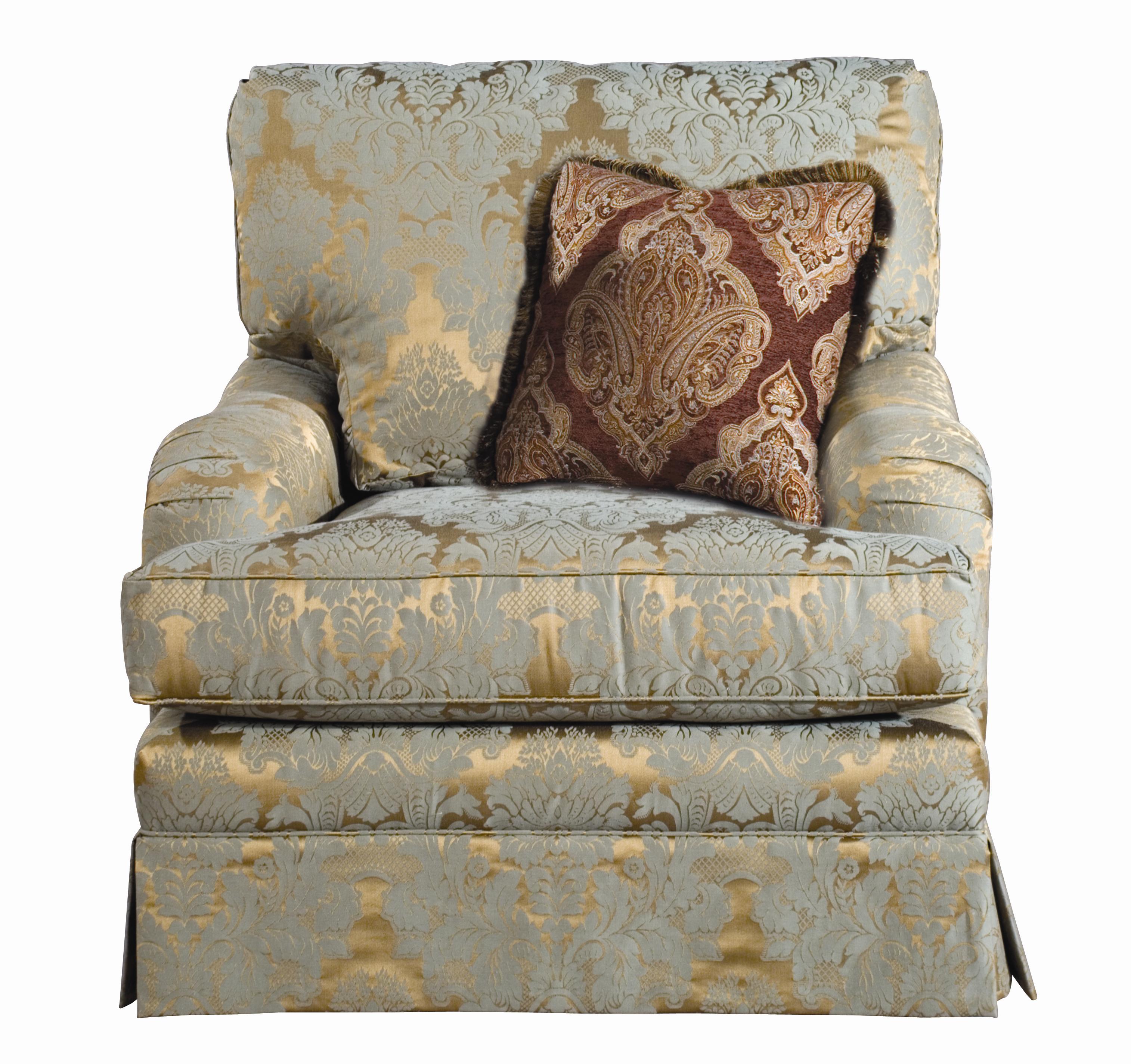 Kincaid Furniture Custom Select Upholstery 76584 Custom Upholstered Arm Chair Becker